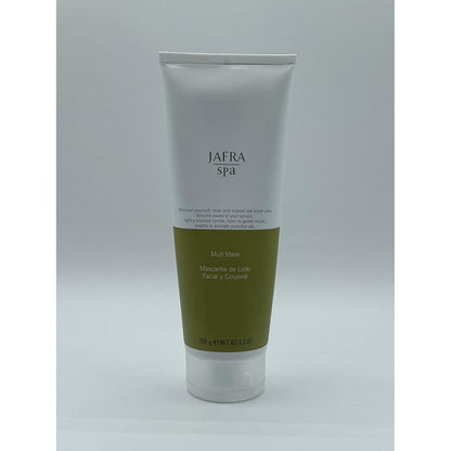 Jafra Spa Mud Mask front view of the authentic skincare tube packaging.