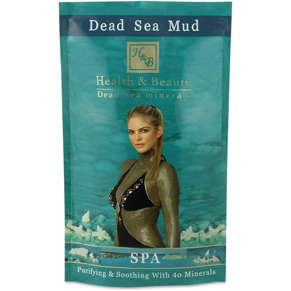 H&B Health and Beauty Original Dead Sea Mud front view packaging jar