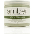 Amber Massage And Body Seaweed Mud And French Green Clay Body Masque Front View 16 Ounce Jar