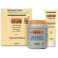 Guam seaweed mud economy pack and gel front view body care set