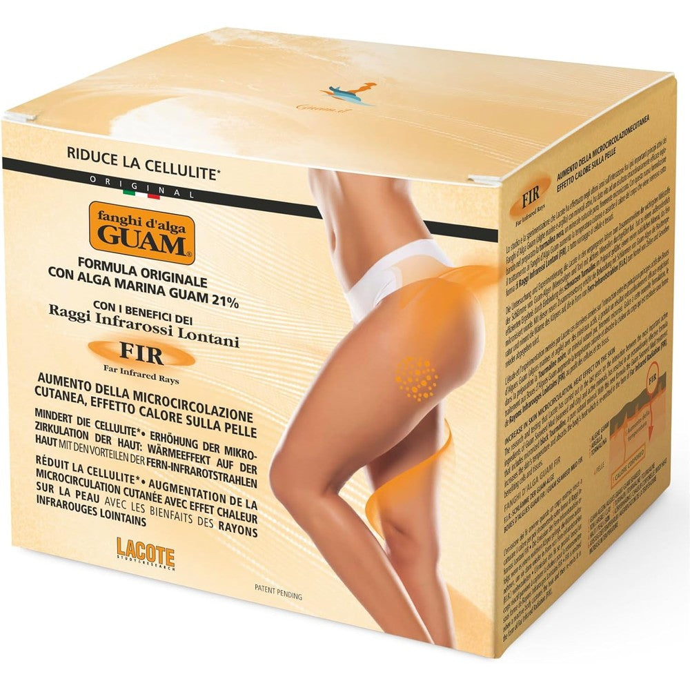 Guam Anti-Cellulite Infrared Body Wrap jar front view