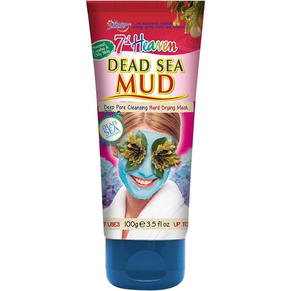 7th Heaven Dead Sea Mud Mask 100ml front view tube