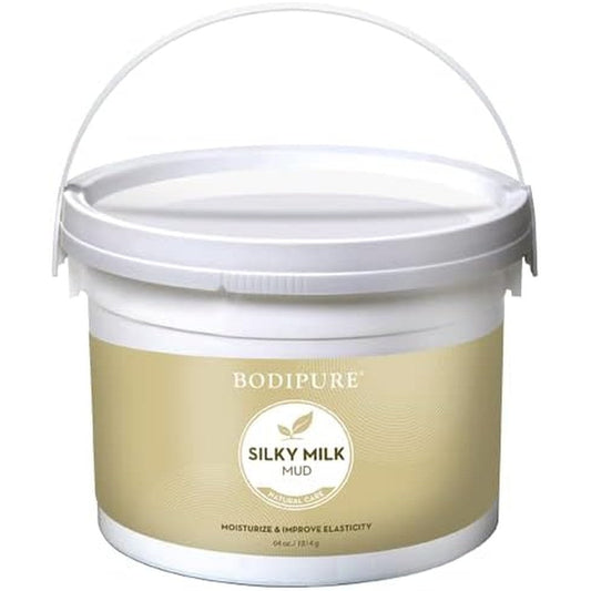 Bodipure Silky Milk Mud Mask 64 Ounce front view jar