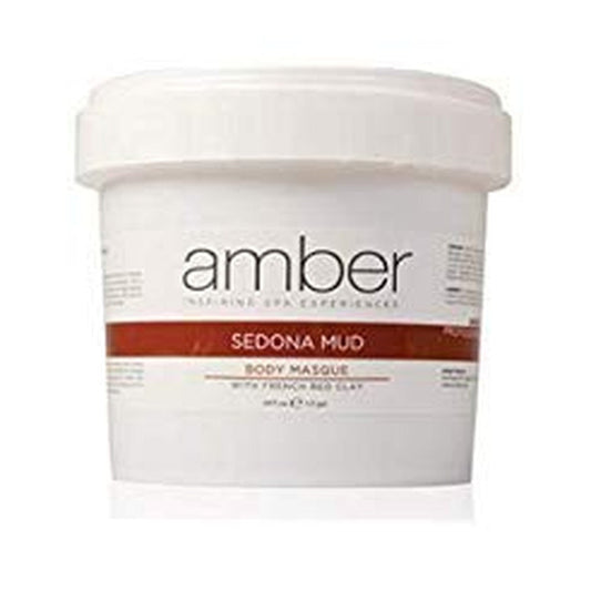 Amber Massage and Body Sedona Mud Masque front view for professional spa detoxification