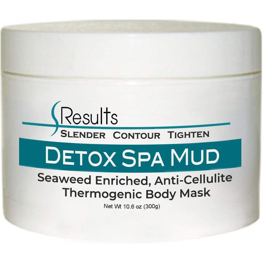 SResults Detox Spa Mud body mask front view for skin toning