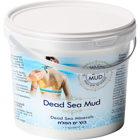 Dr. Mud Dead Sea Mud Body Mask 1500 gram tub front view