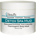SResults detox spa mud seaweed anti-cellulite body mask front view jar