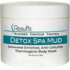 SResults detox spa mud seaweed anti-cellulite body mask front view jar