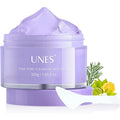 Unes rosemary pore clay mud mask jar front view skincare product