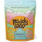 Muddyland bentonite clay detox mud bath soak and full body mud mask front view product packaging