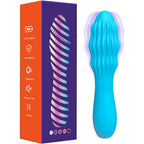 Shree Yogibapa Orroysia micro personal massage device front view blue