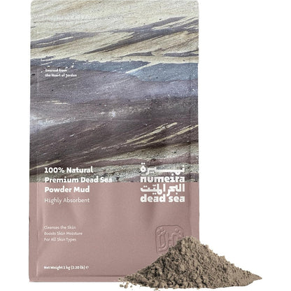 Numeira 100% Pure Dead Sea Mud Powder 1kg front view