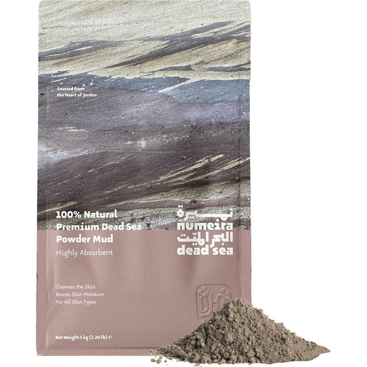 Numeira 100% Pure Dead Sea Mud Powder 1kg front view