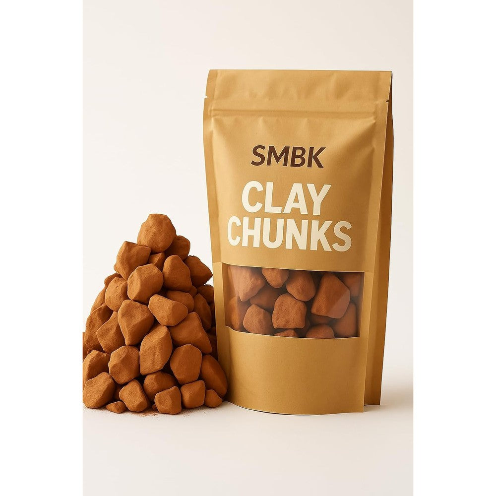 SMBK Red Clay Edible Clay Chunks front view packaging