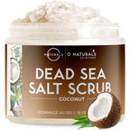 O Naturals exfoliating scrub front view bottle packaging