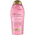 OGX Sensitive Rose Water And Pink Sea Salt Exfoliating Body Scrub front view bottle packaging