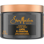 SheaMoisture African Black Soap Sugar Body Scrub front view container