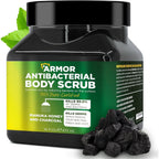 Terramed Just Think Comfort antibacterial body scrub front view bottle