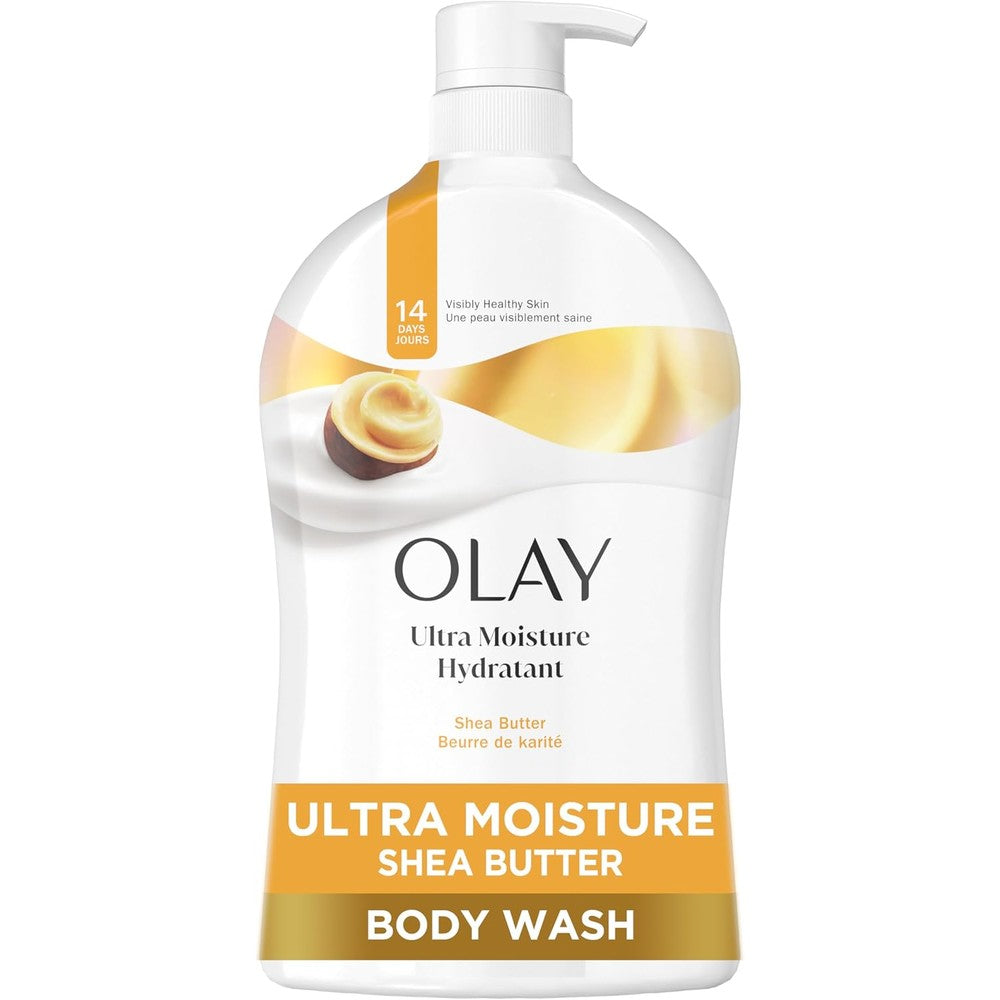 Olay Ultra Moisture Shea Butter Body Wash front view