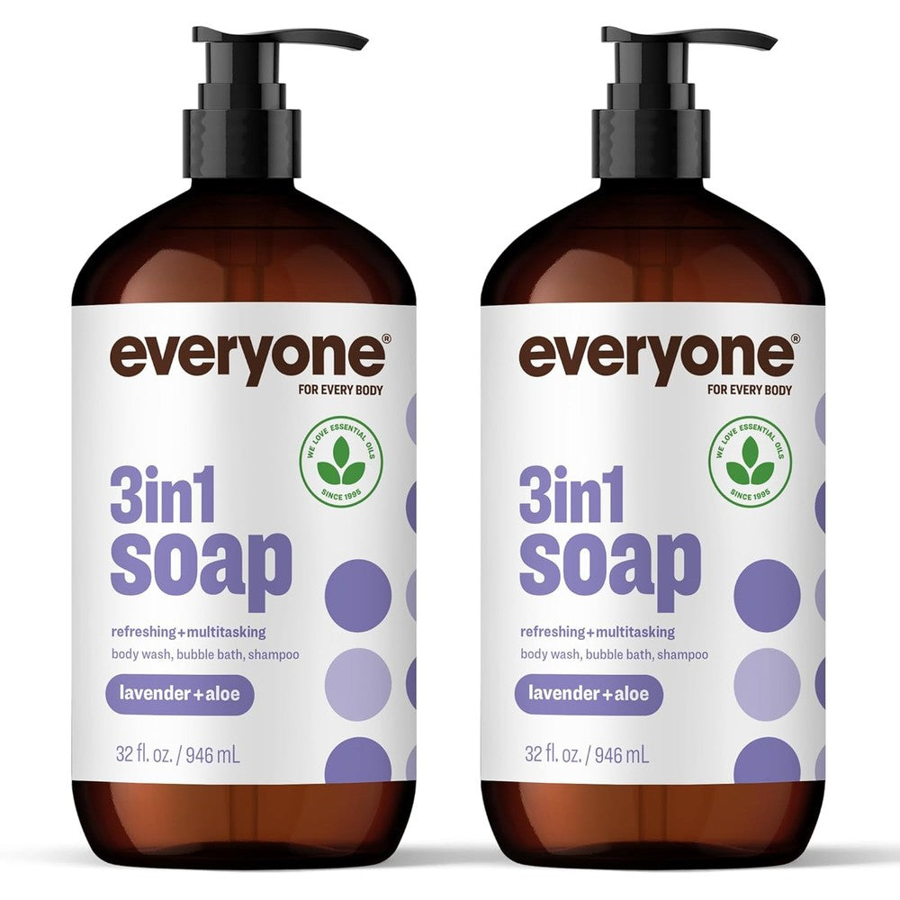 Everyone For Every Body 3-in-1 Soap Lavender and Aloe front view