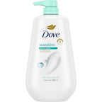 Dove sensitive skin body wash front view pump bottle