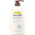 Aveeno stress relief body wash front view bottle