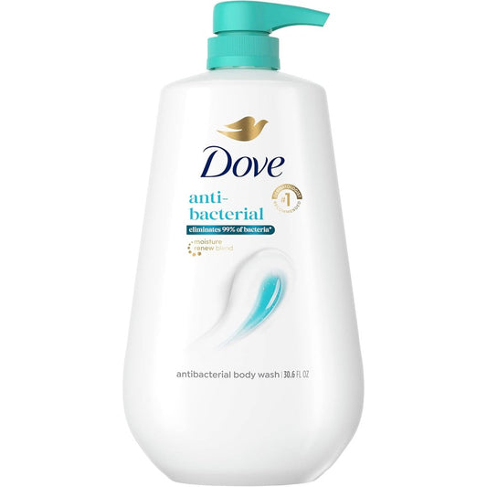 Dove Antibacterial Body Wash 30.6 fluid ounce front view
