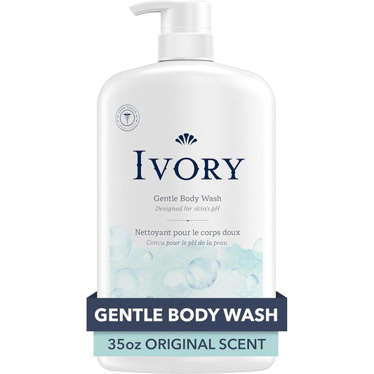 Ivory Body Wash Original Scent 35 fluid ounce front view