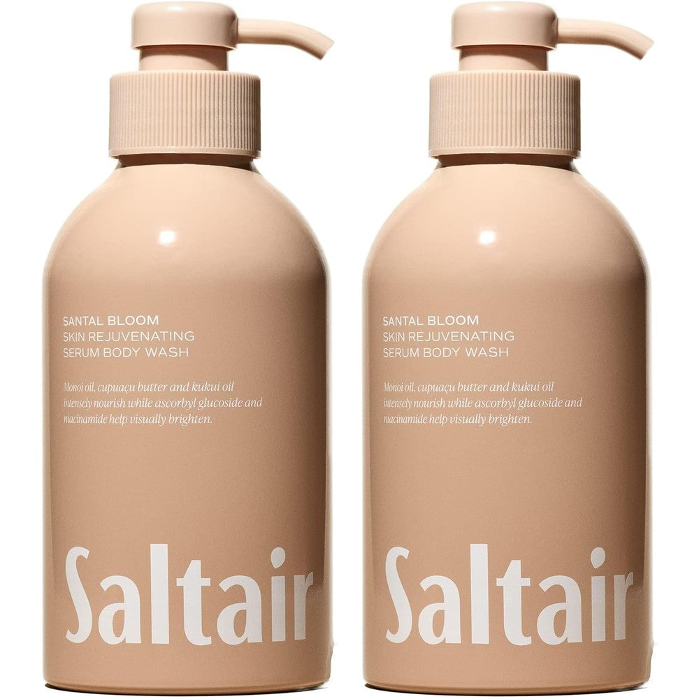 Saltair Santal Bloom body wash 2 pack front view