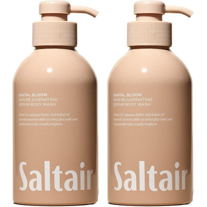 Saltair Santal Bloom body wash 2 pack front view