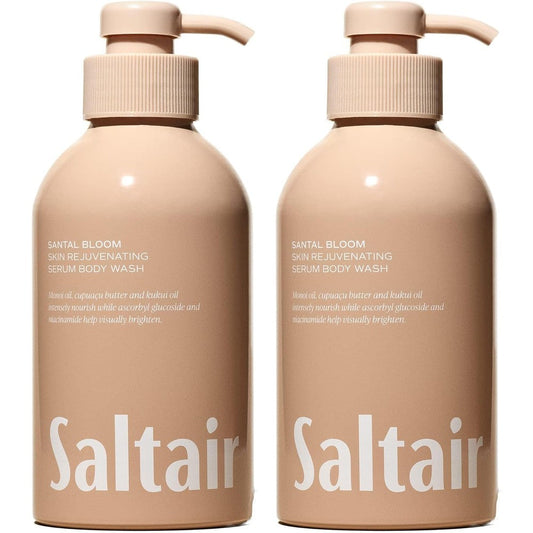 Saltair Santal Bloom body wash 2 pack front view