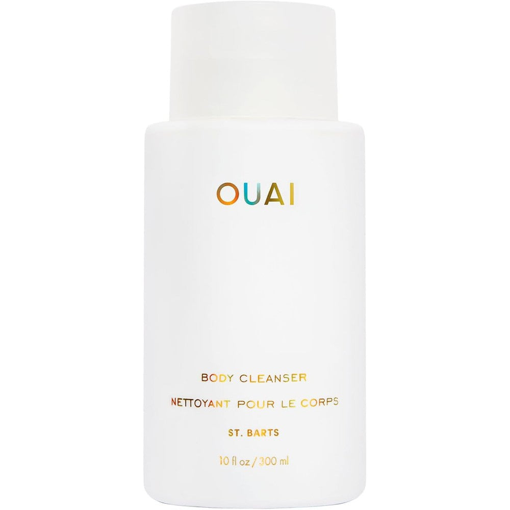 OUAI St Barts Body Cleanser 10 oz bottle for hydrating and softening skin