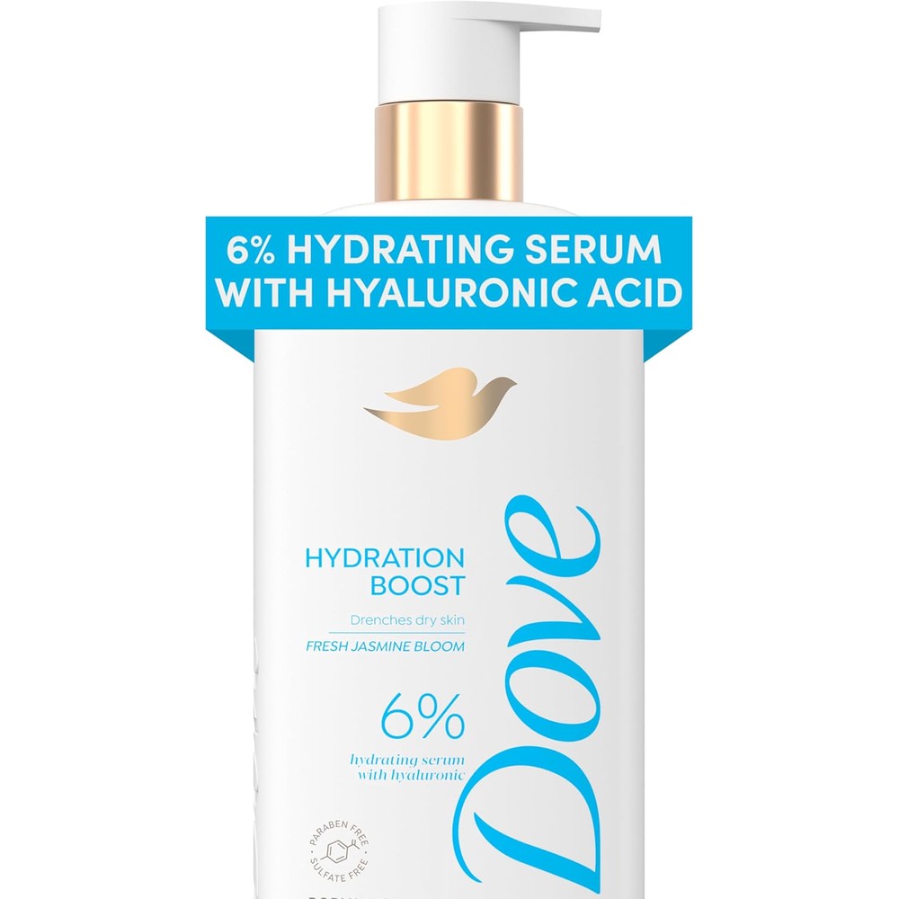 Dove Hydration Boost Serum Body Wash front view