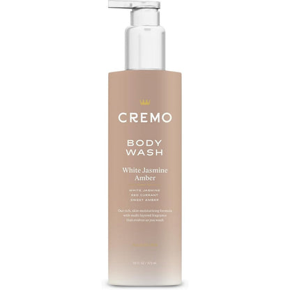 Cremo White Jasmine & Amber Skin Moisturizing Body Wash for Women 16 Fl Oz bottle
