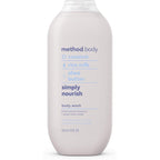 Method Body Wash Simply Nourish front view bottle with pump