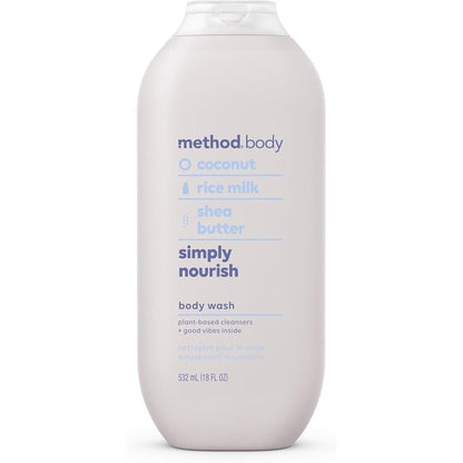 Method Body Wash Simply Nourish USA imported skincare