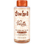 Tree Hut vanilla foaming gel wash front view bottle 18 fluid ounce