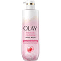 Olay Intensely Hydrating Body Wash front view pump bottle