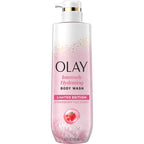 Olay Intensely Hydrating Body Wash front view pump bottle