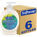 Softsoap moisturizing liquid hand soap aloe vera front view bottle