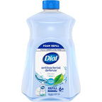 Dial antibacterial foaming hand soap refill front view bottle