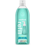 Method foaming hand soap refill waterfall front view packaging