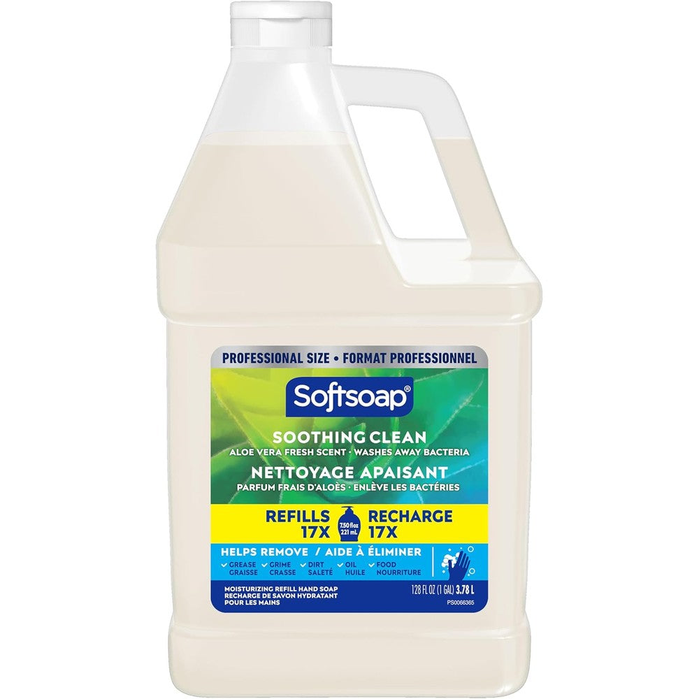 Softsoap Liquid Hand Soap Refill Soothing Clean front view