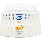 Dial liquid hand soap vanilla honey bottle front view