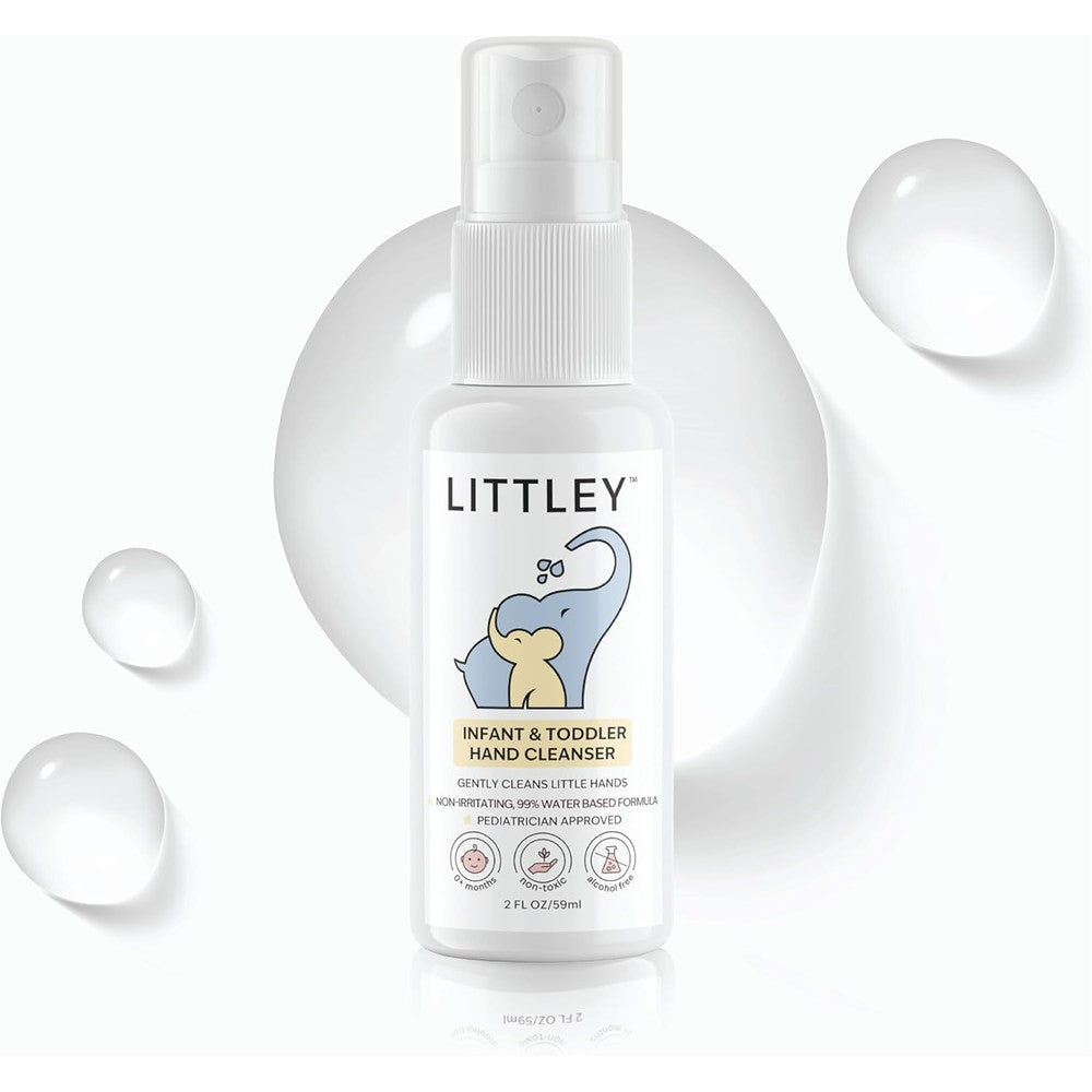 Littley Infant and Toddler Hand Cleanser front view bottle