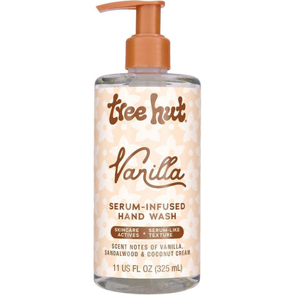 Tree Hut Vanilla Serum Infused Hand Wash 11 fl oz bottle with pump