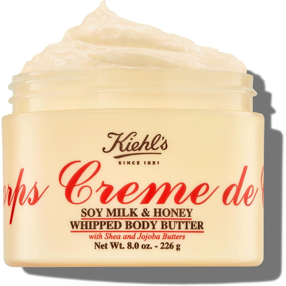 Kiehl's Creme de Corps Whipped Body Butter 8 Ounce front view