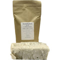 Our Earth's Secrets Ivory Raw Unrefined Shea Butter block front view