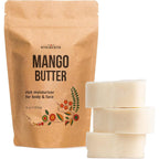 Better Shea Butter Raw Mango Butter 8 Ounce block front view packaging