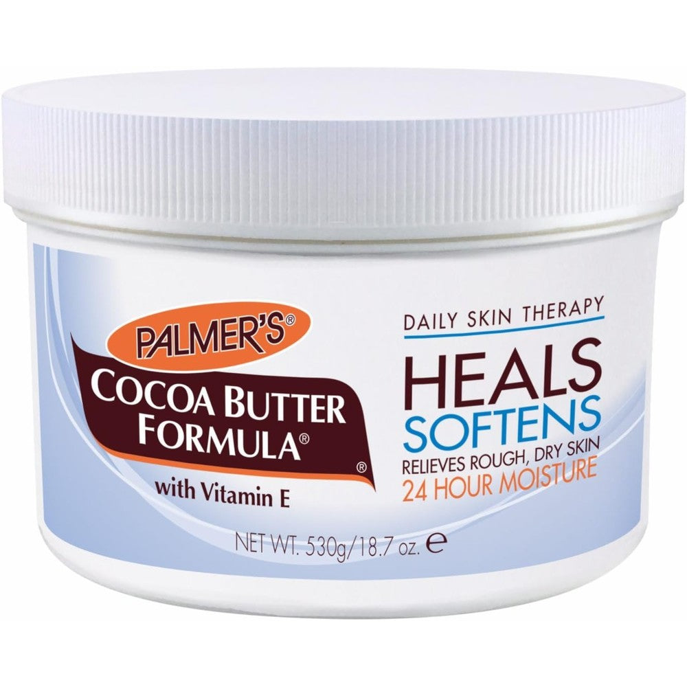 Palmers Cocoa Butter Formula with Vitamin E jar front view